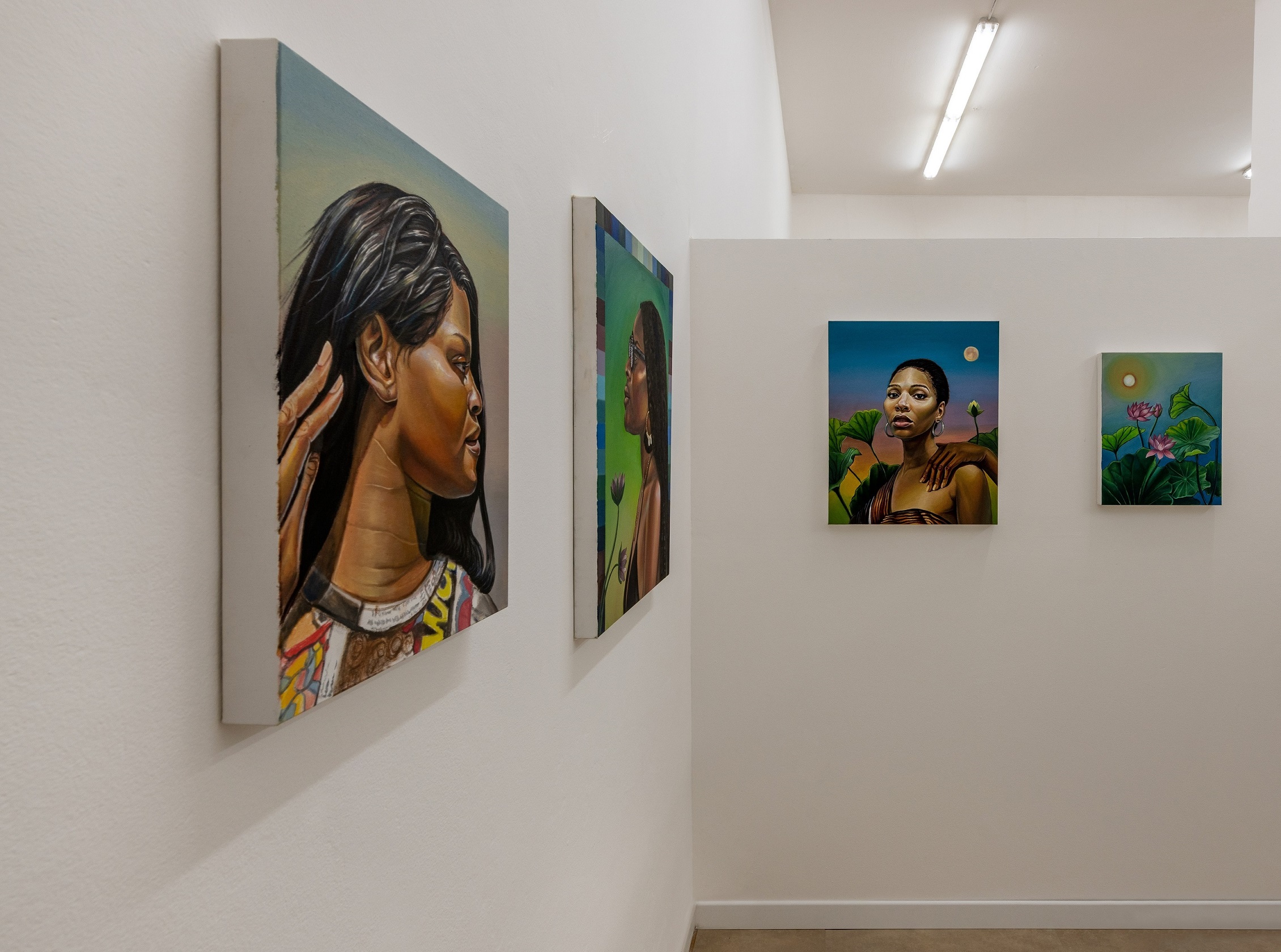 Lanise Howard, Chameleon, 2021, Installation view,MONTI8, Latina 3