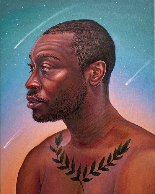 Lanise Howard,

Dream Wanderer,

2022.

Oil on canvas,

Cm 50x40